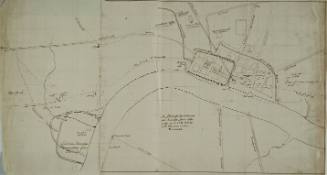 Map "An attempt to retreive the Ancient State of the City of  London after the time of the Romans"