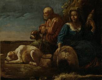 Peasants Spinning
