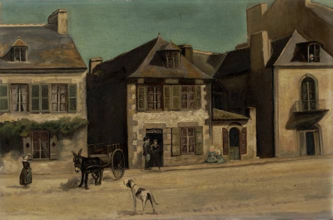 Street Scene, Porte Ven, France