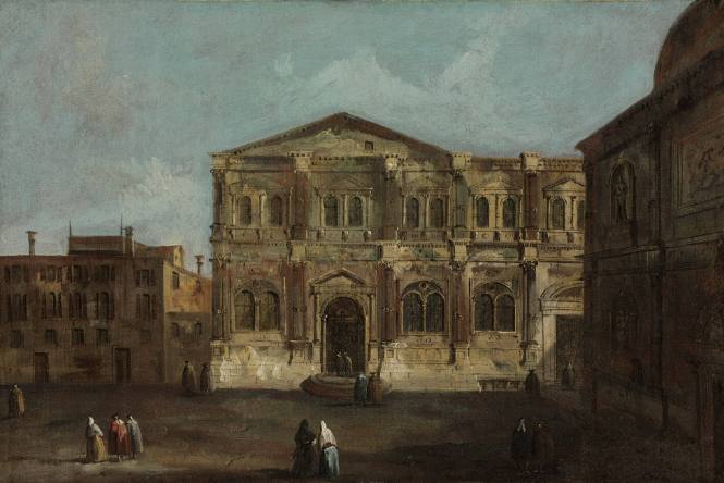 View of the Scuola di San Rocco, Venice