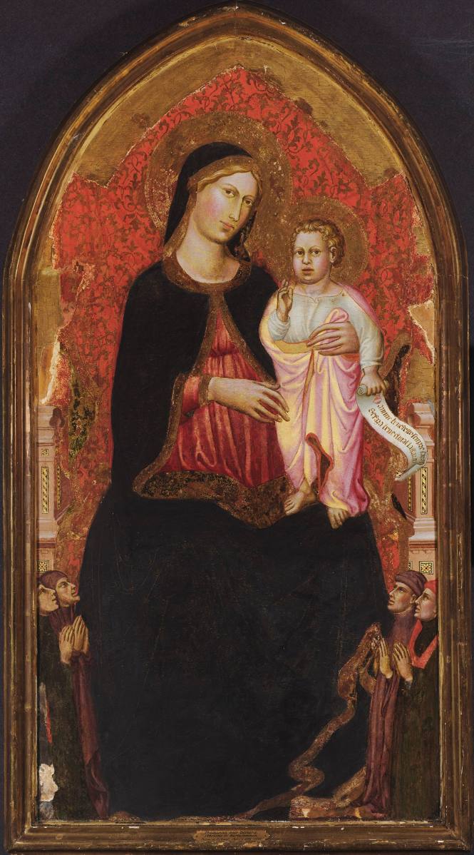 Madonna and Child with Donors