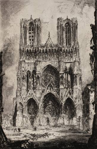 Rheims Cathedral, Facade