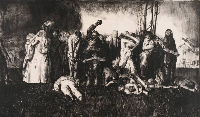 Tragedies of the War in Belgium: Massacre at Dinant