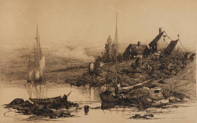 Fisherman's Houses Cape Ann, no. 49