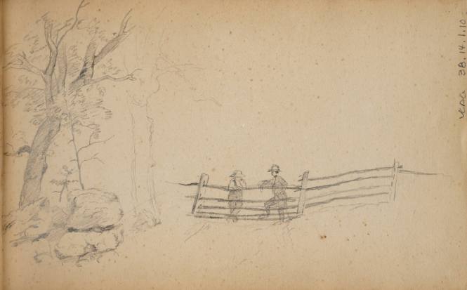 Sketchbook: Marbletown, Catskills, Lake George