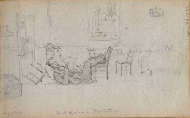 Sketchbook: Marbletown, Catskills, Lake George