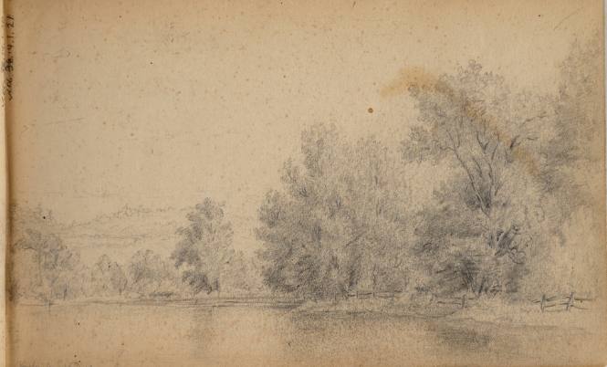 Sketchbook: Marbletown, Catskills, Lake George