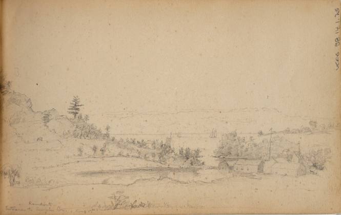 Sketchbook: Marbletown, Catskills, Lake George