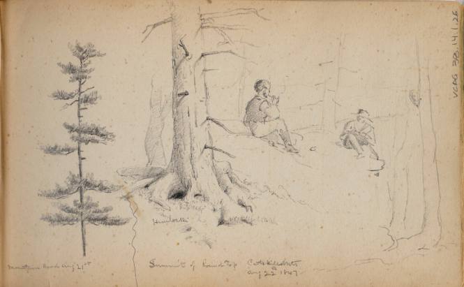 Sketchbook: Marbletown, Catskills, Lake George