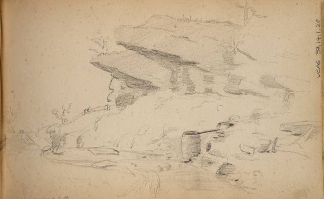 Sketchbook: Marbletown, Catskills, Lake George