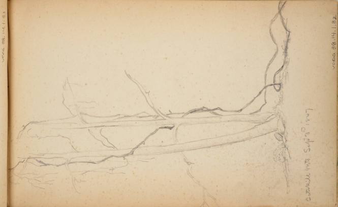 Sketchbook: Marbletown, Catskills, Lake George