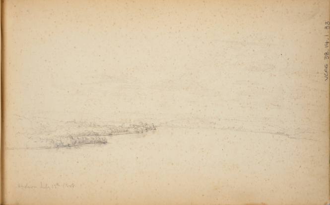 Sketchbook: Marbletown, Catskills, Lake George