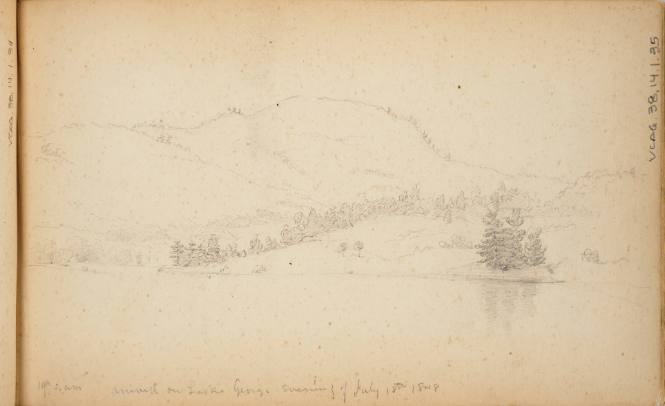 Sketchbook: Marbletown, Catskills, Lake George