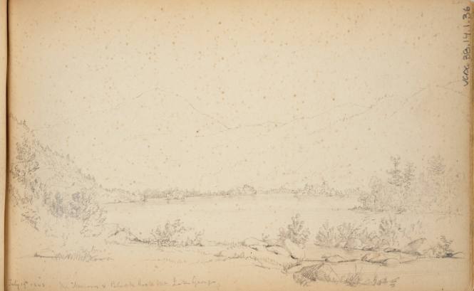 Sketchbook: Marbletown, Catskills, Lake George