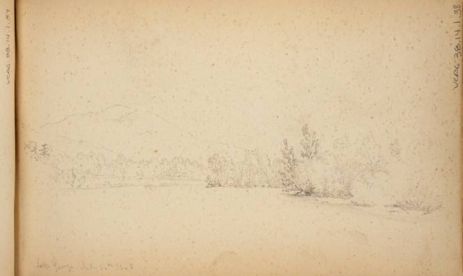Sketchbook: Marbletown, Catskills, Lake George