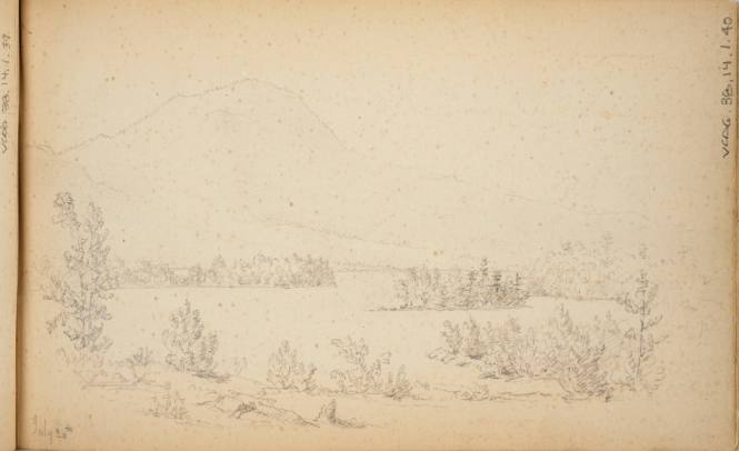 Sketchbook: Marbletown, Catskills, Lake George