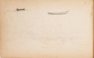 Sketch at Lake George, 1848, from Marbletown, Catskills, Lake George Sketchbook 1847-48