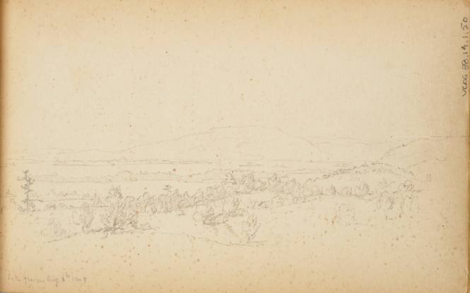 Sketchbook: Marbletown, Catskills, Lake George