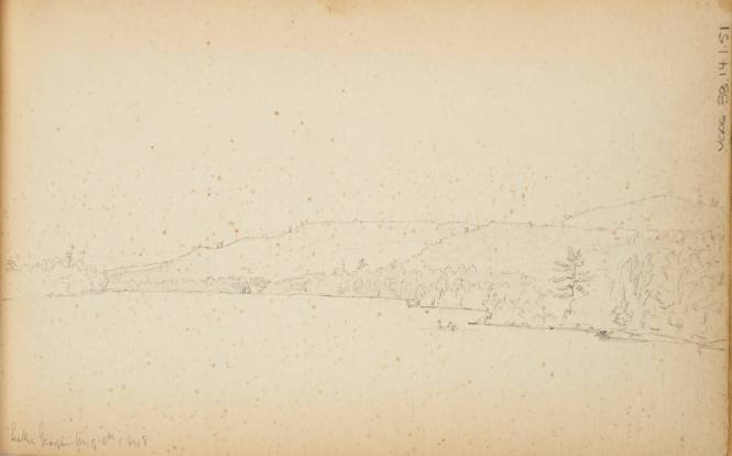 Sketchbook: Marbletown, Catskills, Lake George