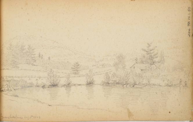 Sketchbook: Marbletown, Catskills, Lake George
