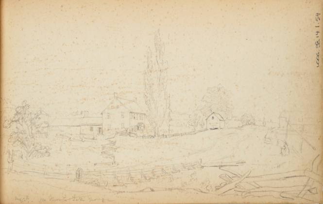 Sketchbook: Marbletown, Catskills, Lake George