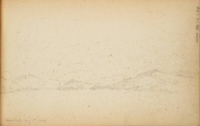 Sketchbook: Marbletown, Catskills, Lake George