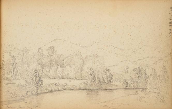 Sketchbook: Marbletown, Catskills, Lake George