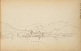 Sketchbook: Marbletown, Catskills, Lake George