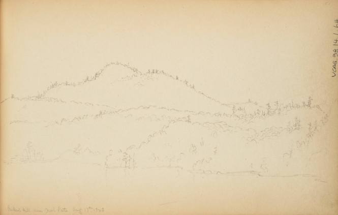 Sketchbook: Marbletown, Catskills, Lake George
