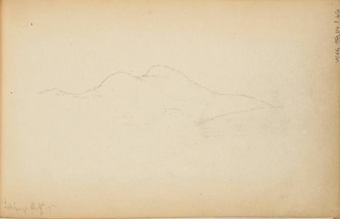 Sketchbook: Marbletown, Catskills, Lake George