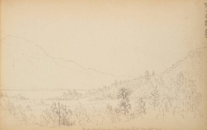 Sketchbook: Marbletown, Catskills, Lake George