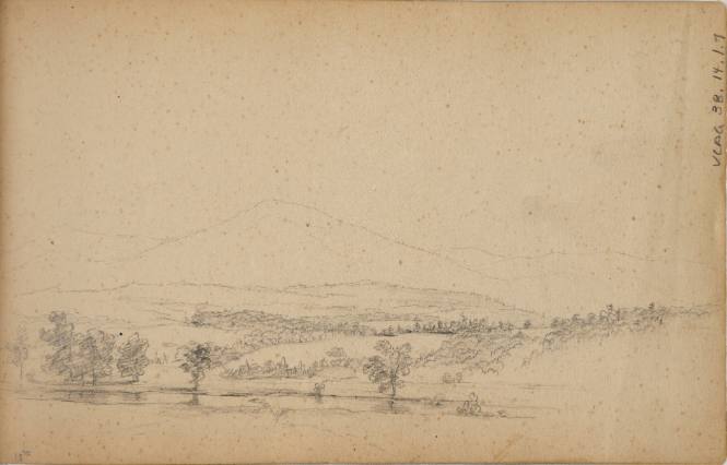 Sketchbook: Marbletown, Catskills, Lake George