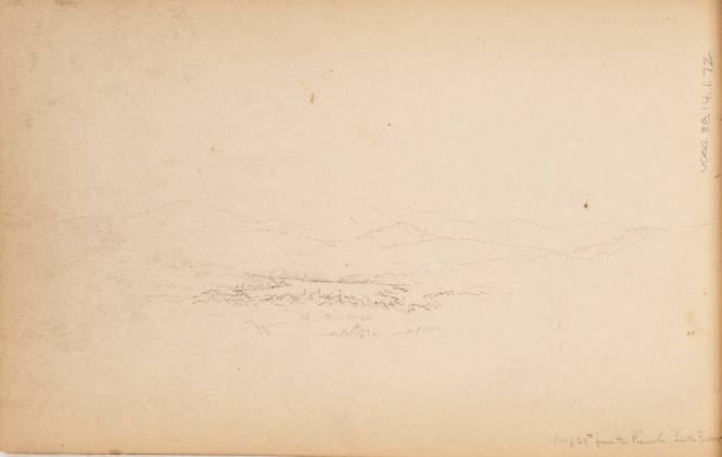 Sketchbook: Marbletown, Catskills, Lake George