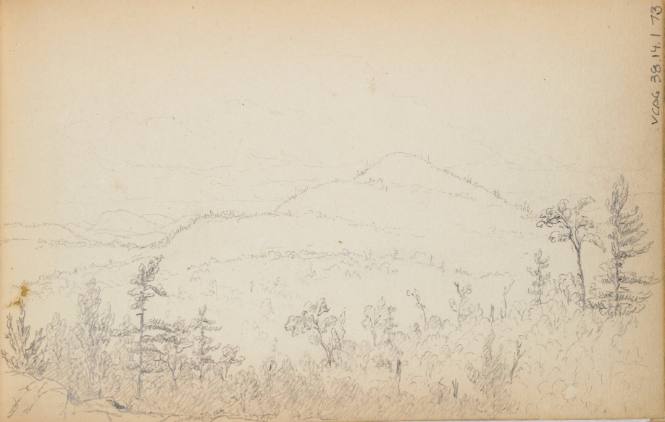 Sketchbook: Marbletown, Catskills, Lake George