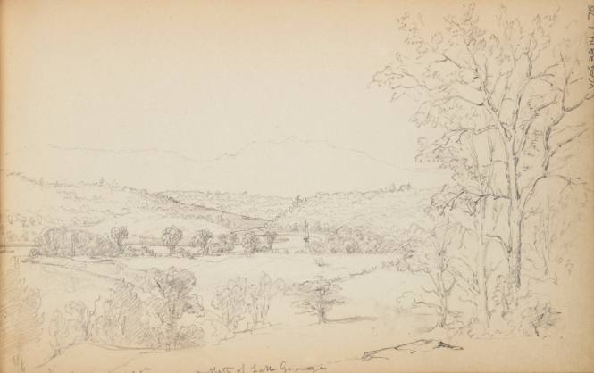 Sketchbook: Marbletown, Catskills, Lake George