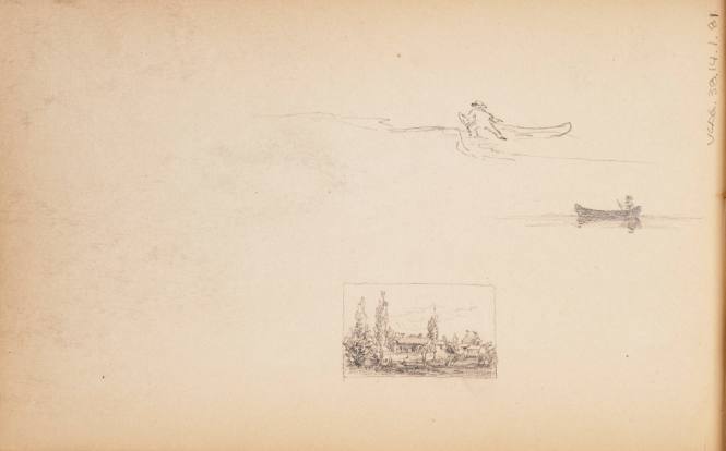 Sketchbook: Marbletown, Catskills, Lake George