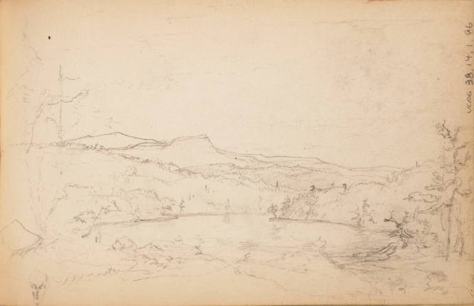 Sketchbook: Marbletown, Catskills, Lake George