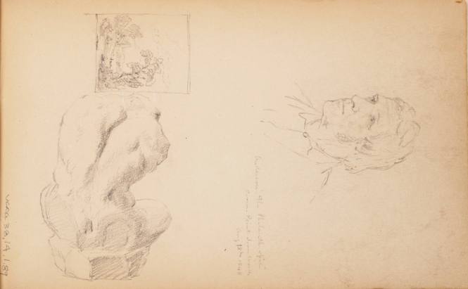 Sketchbook: Marbletown, Catskills, Lake George