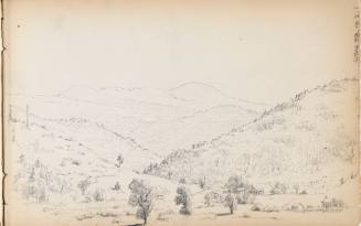Sketchbook: 1849-50. Delaware and Sus(quehana), White Mountains