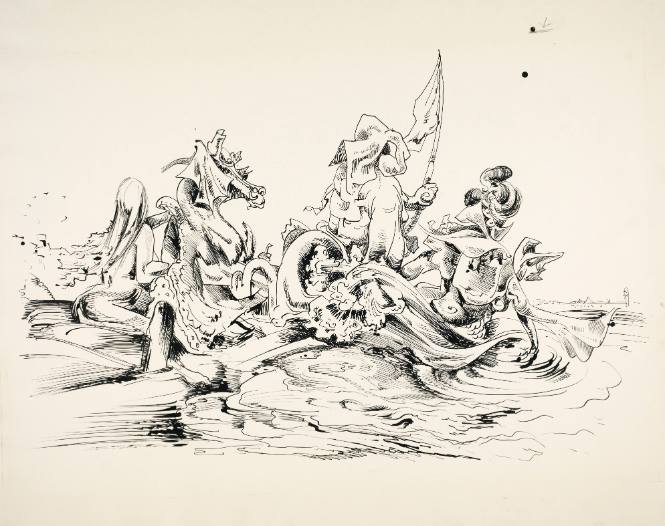 Study for "The Great Waters"