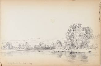 Sketchbook: 1849-50. Delaware and Sus(quehana), White Mountains