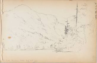 Sketchbook: 1849-50. Delaware and Sus(quehana), White Mountains