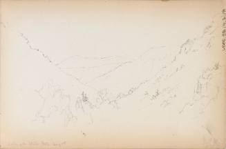Sketchbook: 1849-50. Delaware and Sus(quehana), White Mountains
