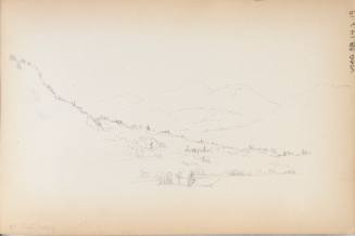Sketchbook: 1849-50. Delaware and Sus(quehana), White Mountains