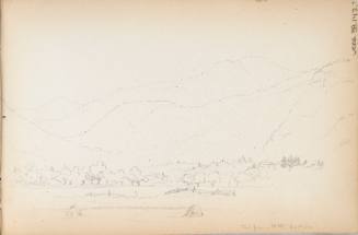 Sketchbook: 1849-50. Delaware and Sus(quehana), White Mountains