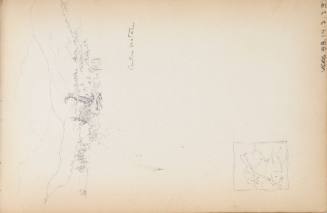 Sketchbook: 1849-50. Delaware and Sus(quehana), White Mountains