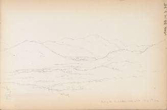 Sketchbook: 1849-50. Delaware and Sus(quehana), White Mountains