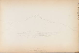 Sketchbook: 1849-50. Delaware and Sus(quehana), White Mountains