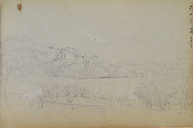 Sketchbook: 1849-50. Delaware and Sus(quehana), White Mountains