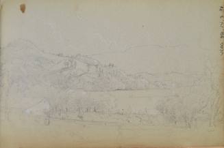 Sketchbook: 1849-50. Delaware and Sus(quehana), White Mountains